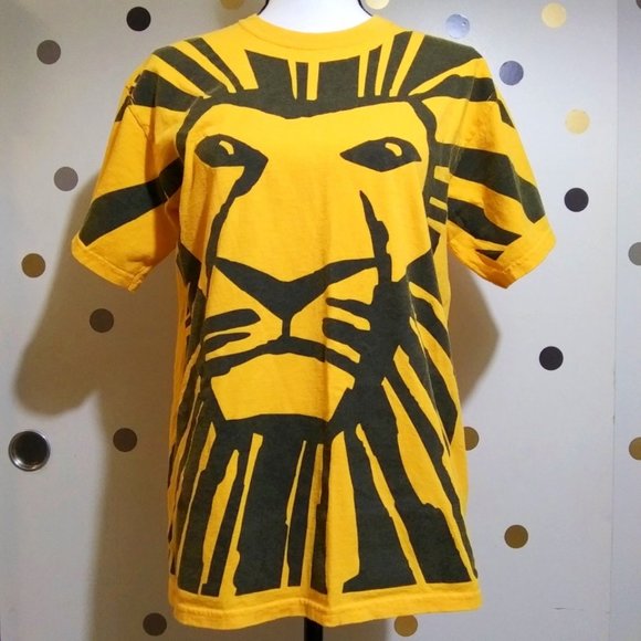 Disney Tops - DISNEY'S THE LION KING BROADWAY MUSICAL T SZ M